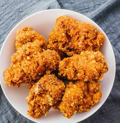 หนังไก่ทอดคีโต, ไก่ทอดคีโต