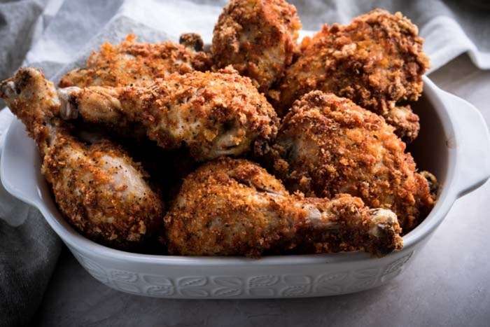 หนังไก่ทอดคีโต, ไก่ทอดคีโต
