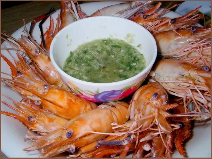 เมนูกุ้งคลีน, เมนูกุ้งซอสมะขาม
