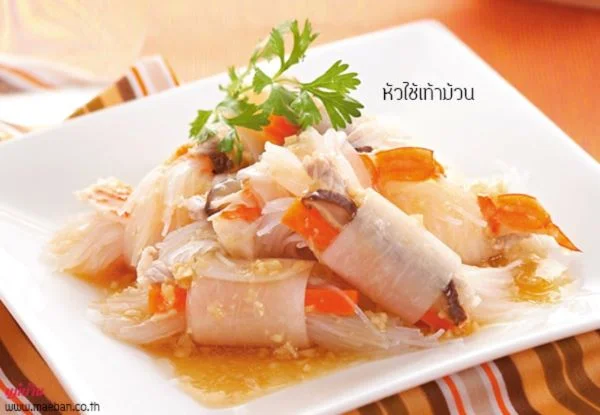 เมนูหัวไชเท้าผัดไข่, หัวไชเท้า เมนู